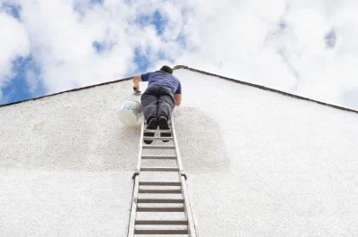 Peinture extérieure à Biefmorin — façades et ravalement